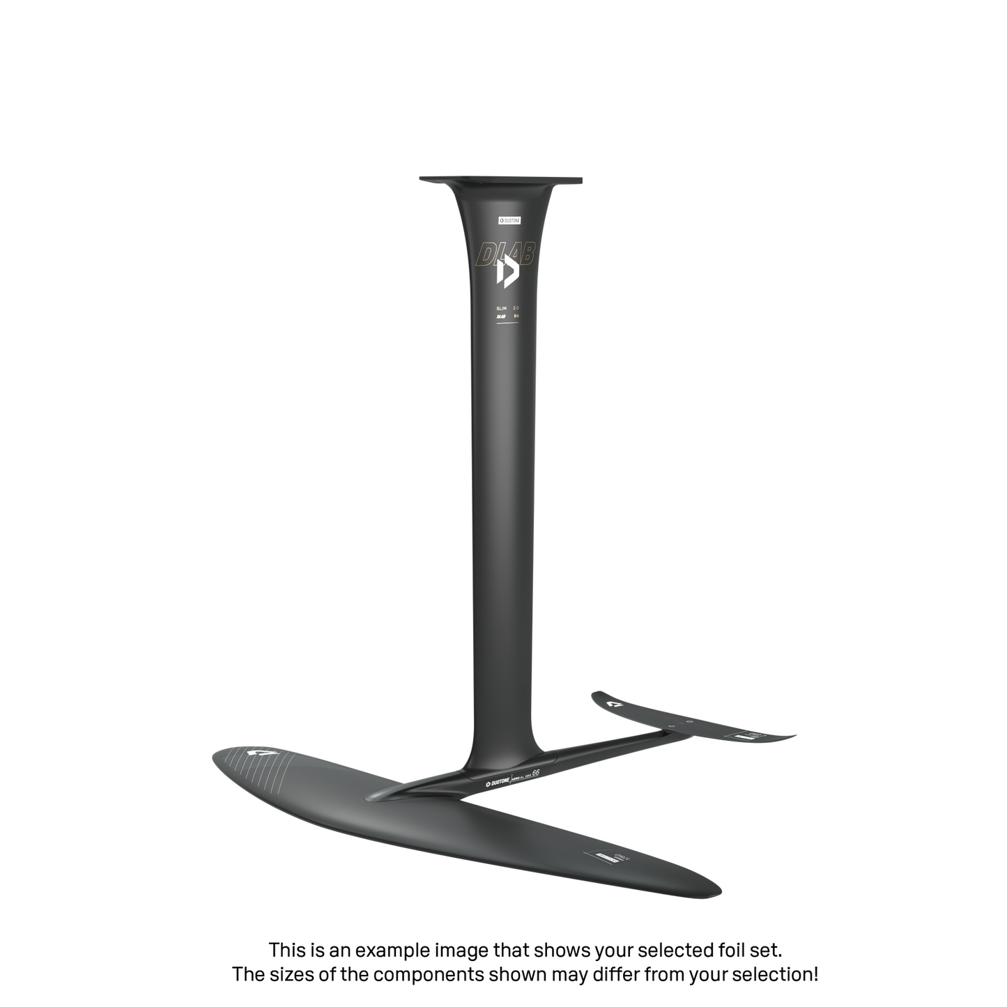 Mast Slim 2.0 D/LAB 76 Fuselage Aero AL 3BS 60 Front Wing Free 2000 Back Wing Aero Stabilizer C 300