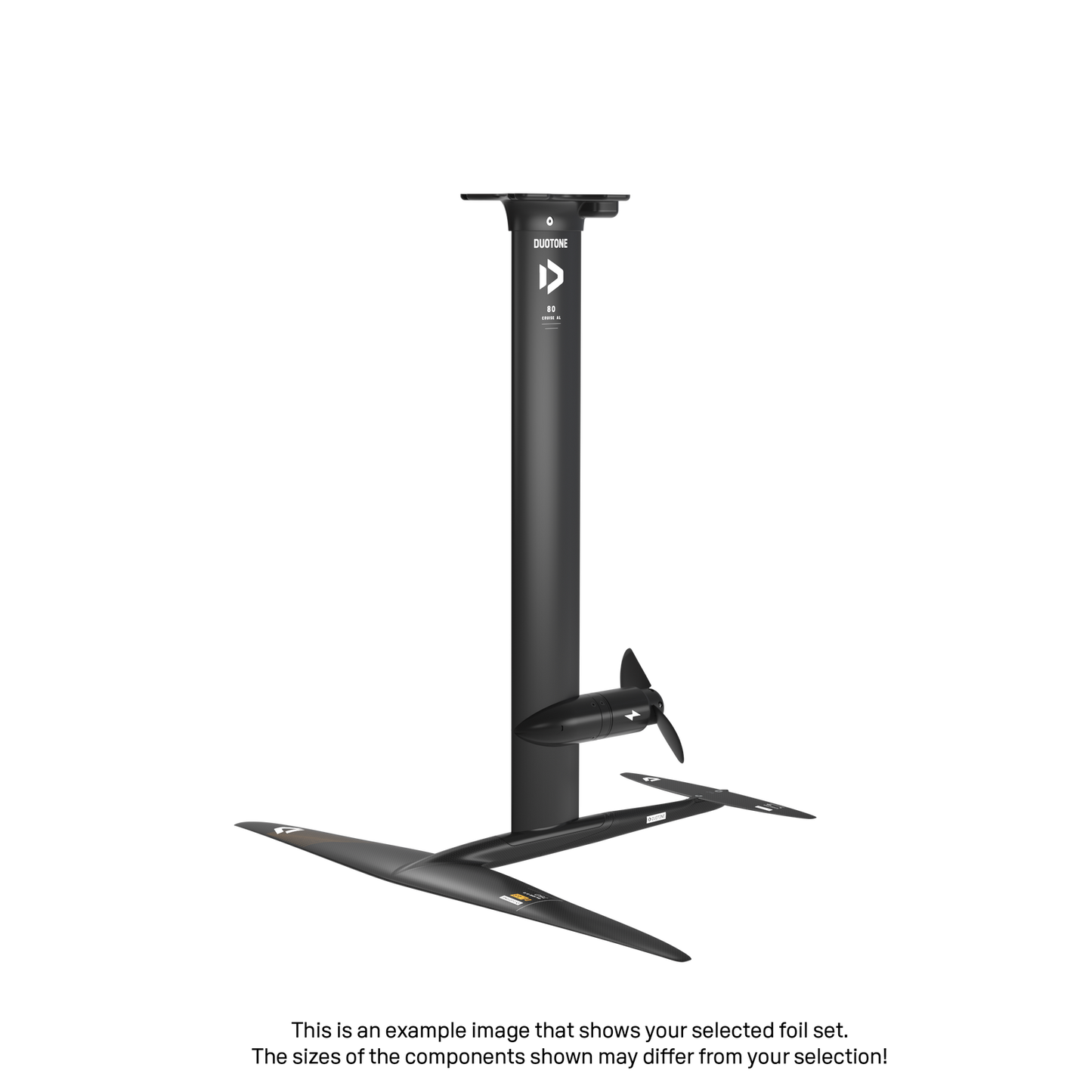 eMast AL Cruise Set 80 Tail D/LAB 43 Front Wing Glide 2.0 D/LAB 620 Back Wing Stabilizer H 145 Adapter Fuselage - Duotone Onesize