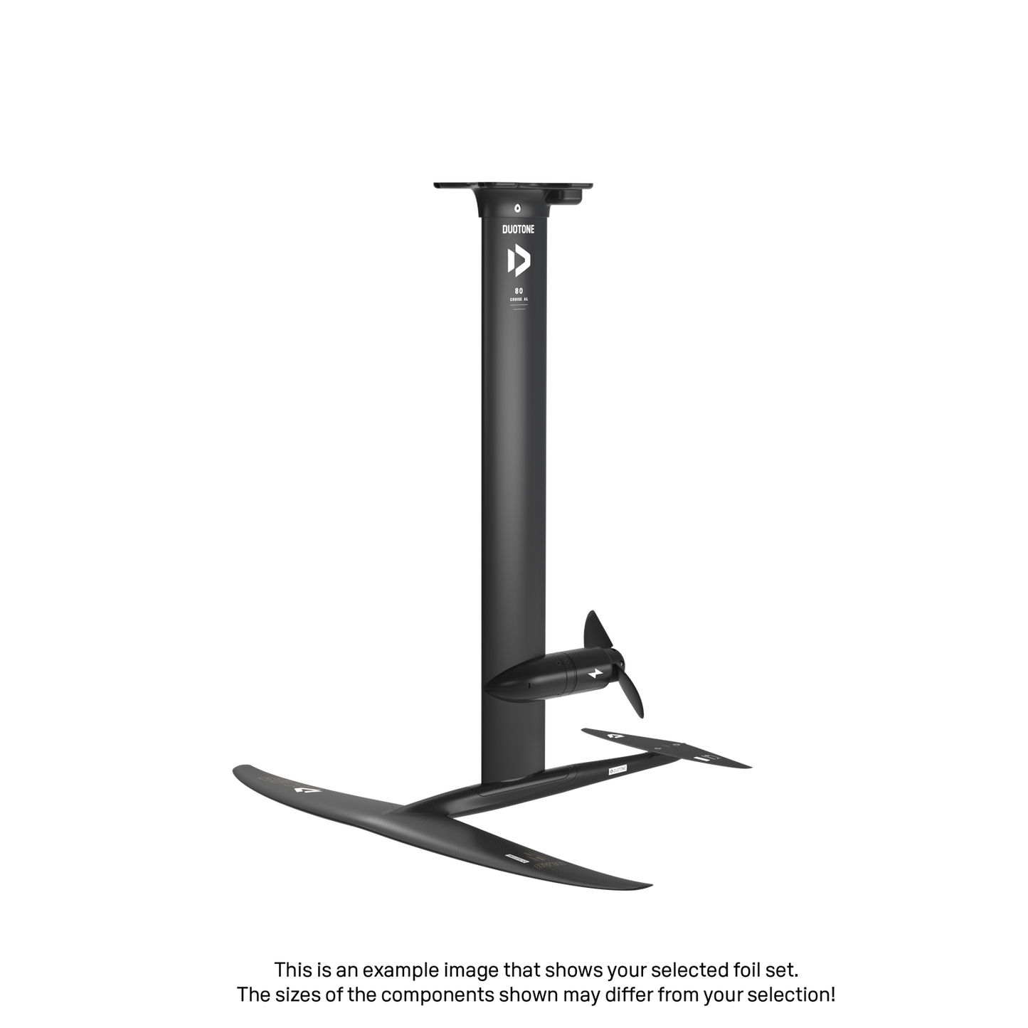 eMast AL Cruise Set 80 Tail D/LAB 37 Front Wing Crest D/LAB 800 Back Wing Stabilizer S 165 Adapter Fuselage - Duotone Onesize