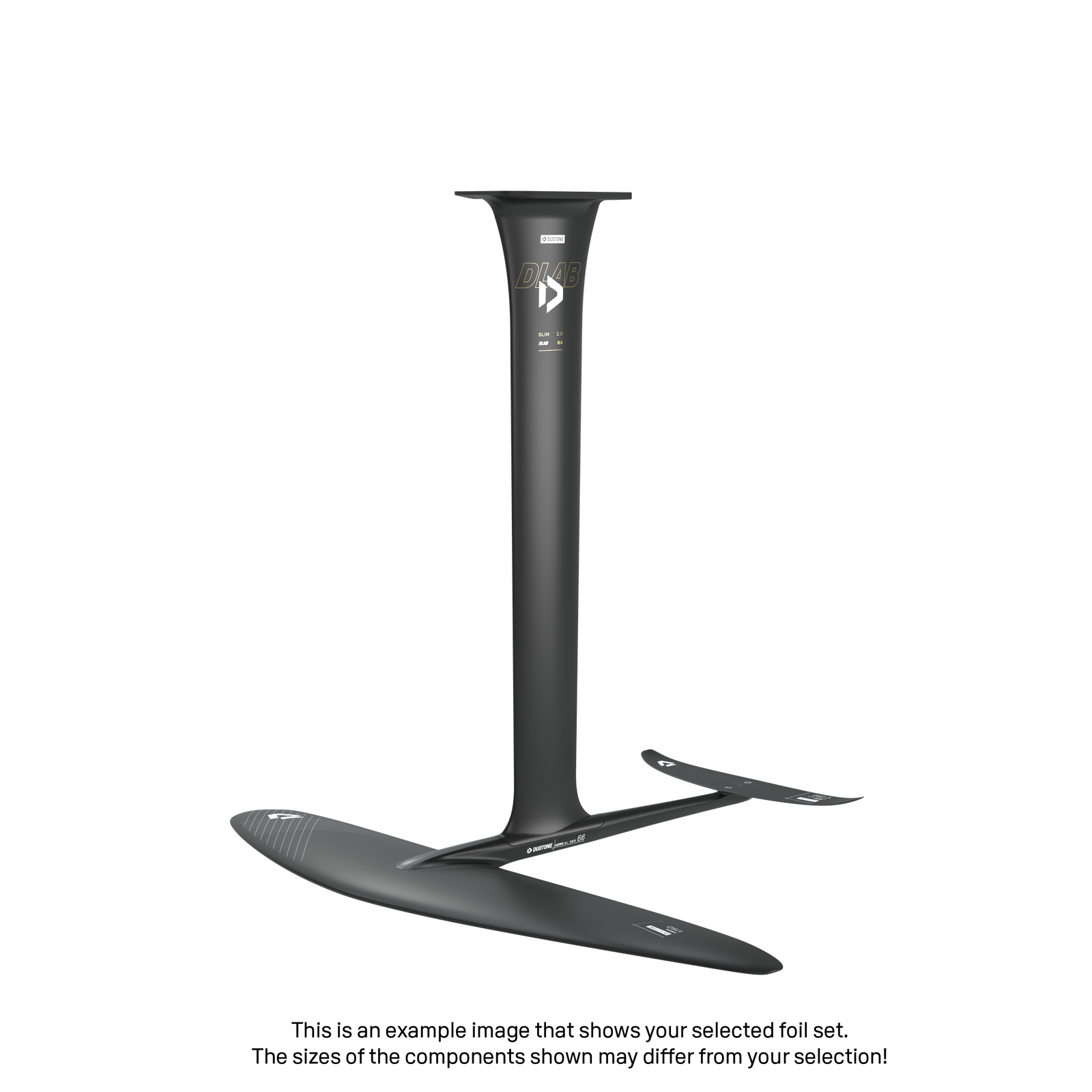 Mast Slim 2.0 D/LAB 76 Fuselage Aero AL 3BS 66 Front Wing Free 2000 Back Wing Aero Stabilizer C 300