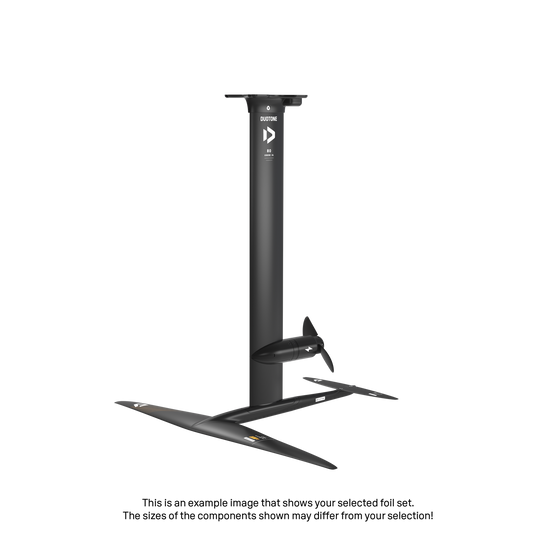 eMast AL Cruise Set 80 Tail D/LAB 37 Front Wing Glide 2.0 D/LAB 900 Back Wing Stabilizer H 185 Adapter Fuselage - Duotone Onesize