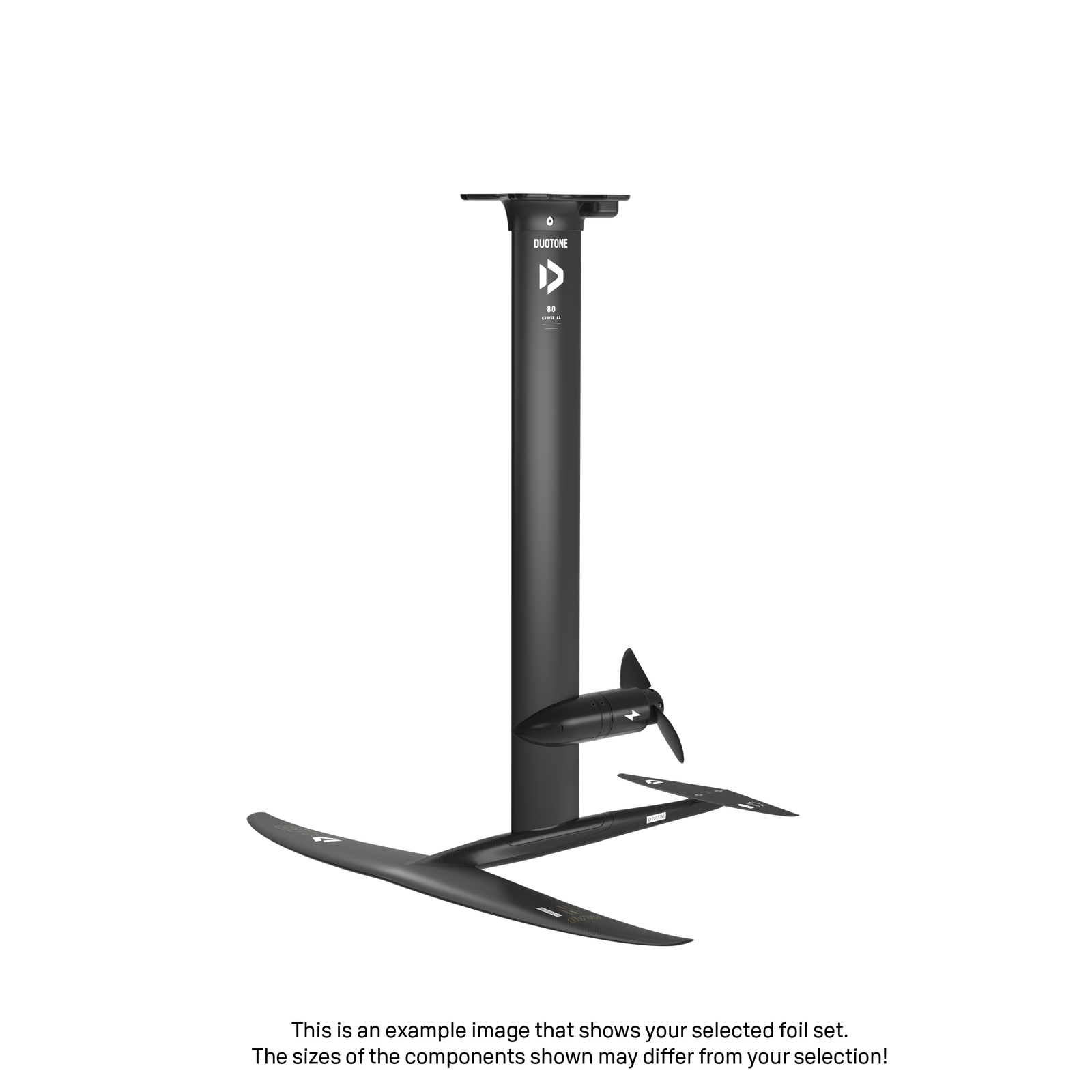 eMast AL Cruise Set 80 Tail D/LAB 37 Front Wing Crest D/LAB 1050 Back Wing Stabilizer S 165 Adapter Fuselage - Duotone Onesize