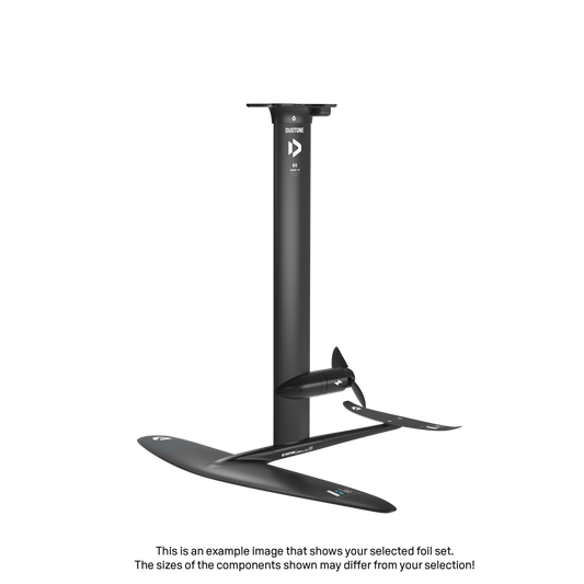 eMast AL Cruise Set 80 Fuselage Aero AL 3BS 66 Front Wing Aero Free SLS 1500 Back Wing Aero Stabilizer C 250 Adapter Fuselage - Duotone Onesize