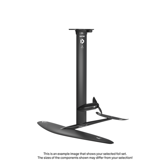 eMast AL Cruise Set 80 Fuselage Aero AL 3BS 74 Front Wing Free 1750 Back Wing Aero Stabilizer C 250 Adapter Fuselage - Duotone Onesize