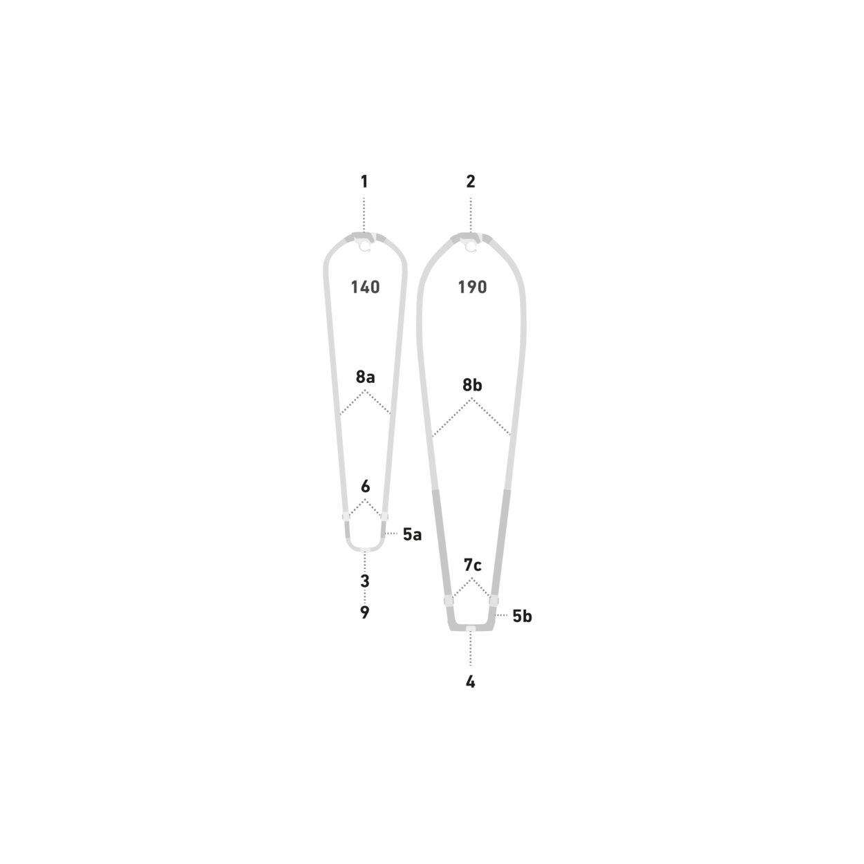 Duotone Double Pin.Lock (2pcs) (SS22) 2024