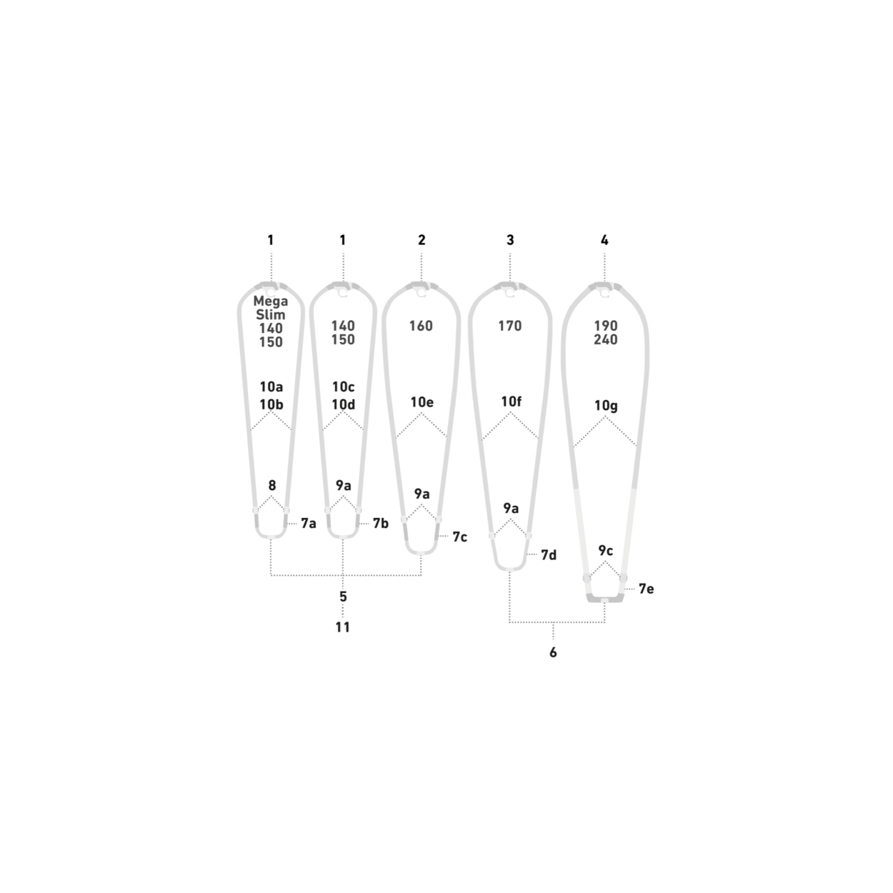 Duotone Double Pin.Lock (2pcs) (SS22) 2024